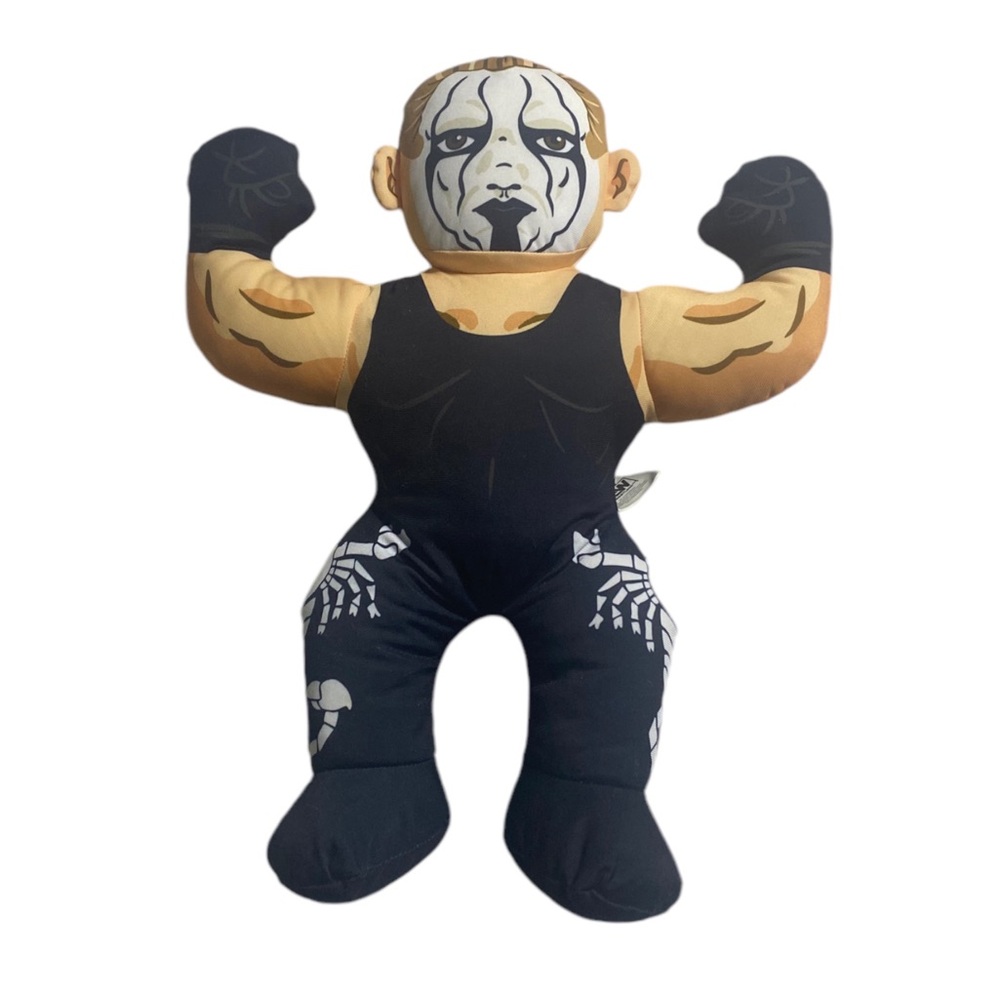 AEW Sting Wrestling Buddies Plush WWF WCW ECW TNA Crow